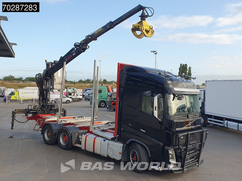 Volvo FH16 750 FH16 6X4 HIAB E96S 79 wood crane Retarder Dynamic-Steering Big-Axle Euro 6 - Camión forestal, Camión grúa: foto 3 Volvo FH16 750 FH16 6X4 HIAB E96S 79 wood crane Retarder Dynamic-Steering Big-Axle Euro 6 - Camión forestal, Camión grúa: foto 3