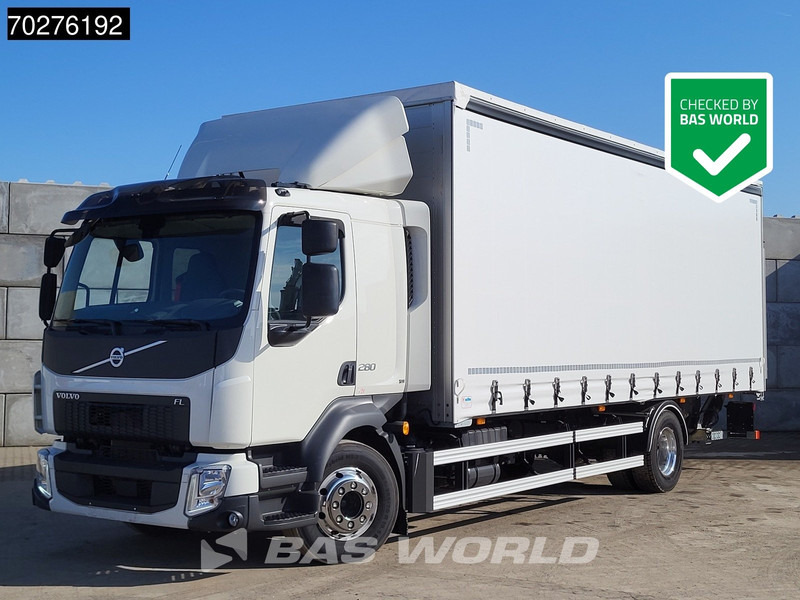 Volvo FL 280 4X2 NEW! 16tons Manual Ladebordwand PTO Alcoa's Euro 6 - Camión lona: foto 1 Volvo FL 280 4X2 NEW! 16tons Manual Ladebordwand PTO Alcoa's Euro 6 - Camión lona: foto 1