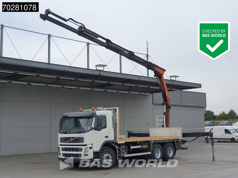 Volvo FM 340 6X4 Palfinger PK17000 Manual Full Steel Kraan Crane - Camión caja abierta, Camión grúa: foto 1 Volvo FM 340 6X4 Palfinger PK17000 Manual Full Steel Kraan Crane - Camión caja abierta, Camión grúa: foto 1