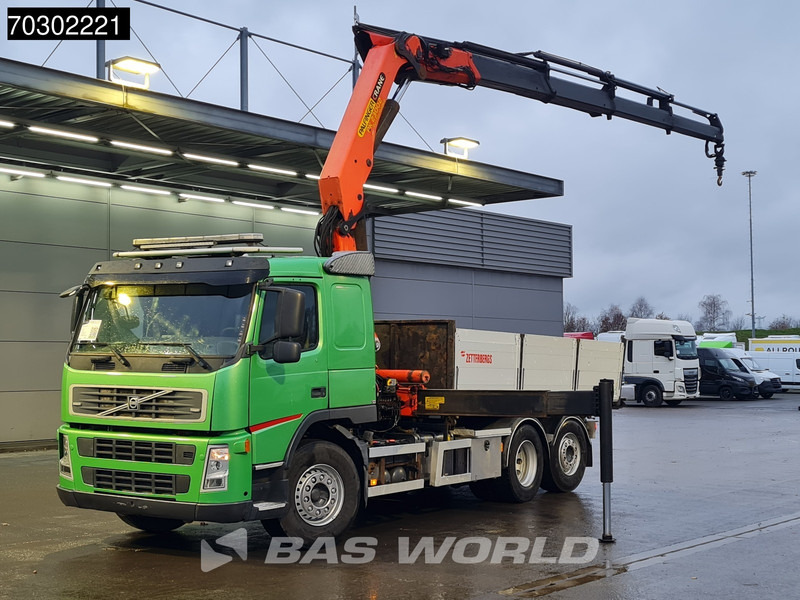 Volvo FM 340 FM 6X2 Palfinger PK23002 Crane 10m3 3-way tipper Lift+steering axle Euro 5 - Camión volquete, Camión grúa: foto 1 Volvo FM 340 FM 6X2 Palfinger PK23002 Crane 10m3 3-way tipper Lift+steering axle Euro 5 - Camión volquete, Camión grúa: foto 1
