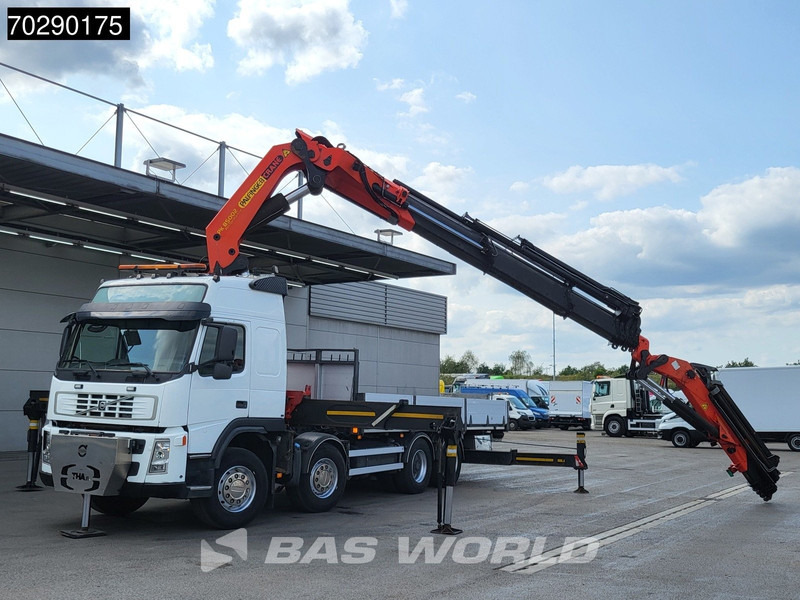 Volvo FM 480 8X2 Palfinger PK85002 Crane+Jib Lifting-Axle Big-Axle Automatic Euro 4 - Camión caja abierta, Camión grúa: foto 5 Volvo FM 480 8X2 Palfinger PK85002 Crane+Jib Lifting-Axle Big-Axle Automatic Euro 4 - Camión caja abierta, Camión grúa: foto 5