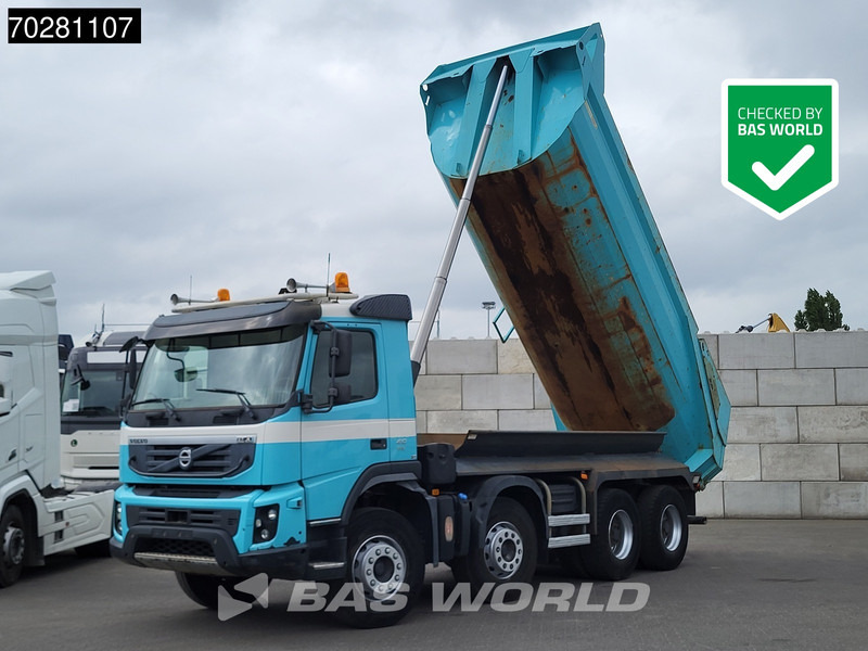 Volvo FMX 410 8X4 15m3 Bennes Marrel Steelsuspension Automatic VEB Euro 5 - Camión volquete: foto 1 Volvo FMX 410 8X4 15m3 Bennes Marrel Steelsuspension Automatic VEB Euro 5 - Camión volquete: foto 1