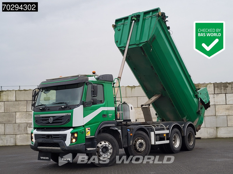 Volvo FMX 420 8X4 20m3 tipper Steelsuspension Automatic Euro 5 - Camión volquete: foto 1 Volvo FMX 420 8X4 20m3 tipper Steelsuspension Automatic Euro 5 - Camión volquete: foto 1