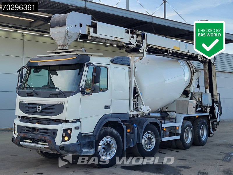 Camión hormigonera Volvo FMX 460 FMX 8X4 8m3 Intermix Mixer Big-Axle Steelsuspension Euro 5: foto 1