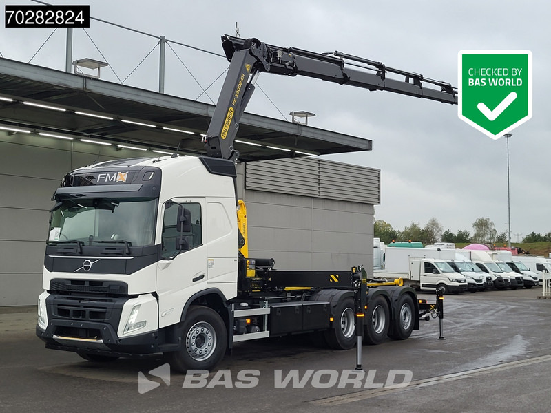 Volvo FMX 500 8X4 NEW! Palfinger PK33002 Crane + HT22TEC Hooklift Lift-Steering Axle - Camión multibasculante, Camión grúa: foto 1 Volvo FMX 500 8X4 NEW! Palfinger PK33002 Crane + HT22TEC Hooklift Lift-Steering Axle - Camión multibasculante, Camión grúa: foto 1