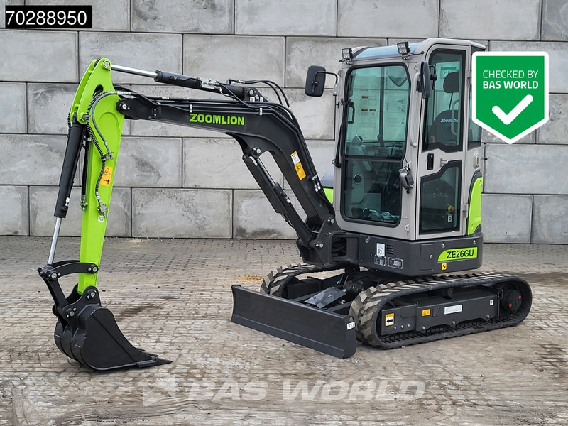 Zoomlion ZE26 GU FACTORY WARRANTY - CE CERTIFIED - Miniexcavadora: foto 1 Zoomlion ZE26 GU FACTORY WARRANTY - CE CERTIFIED - Miniexcavadora: foto 1
