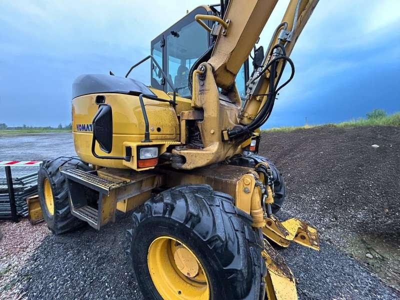 Komatsu PW98MR-6 - Excavadora de ruedas: foto 5 Komatsu PW98MR-6 - Excavadora de ruedas: foto 5
