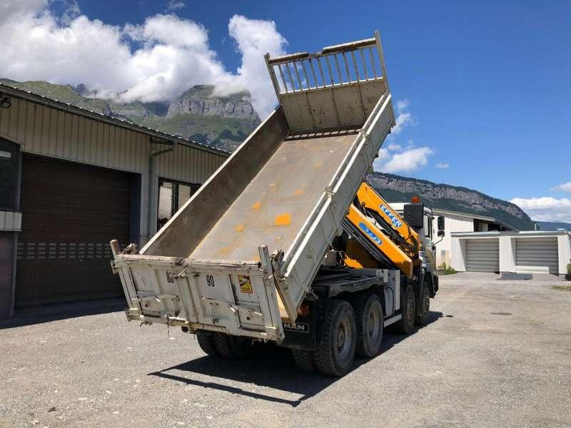 MAN Camion Benne GRUE F2000 - Camión volquete: foto 4 MAN Camion Benne GRUE F2000 - Camión volquete: foto 4