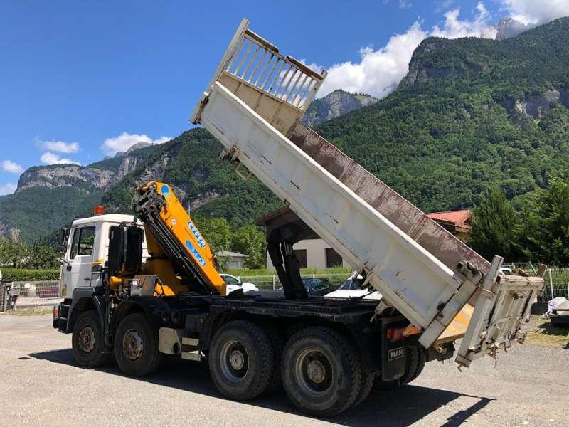 MAN Camion Benne GRUE F2000 - Camión volquete: foto 3 MAN Camion Benne GRUE F2000 - Camión volquete: foto 3