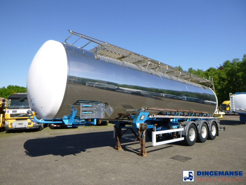 Clayton Chemical tank inox L4BN 37.5 m3 / 1 comp - Semirremolque cisterna: foto 1 Clayton Chemical tank inox L4BN 37.5 m3 / 1 comp - Semirremolque cisterna: foto 1