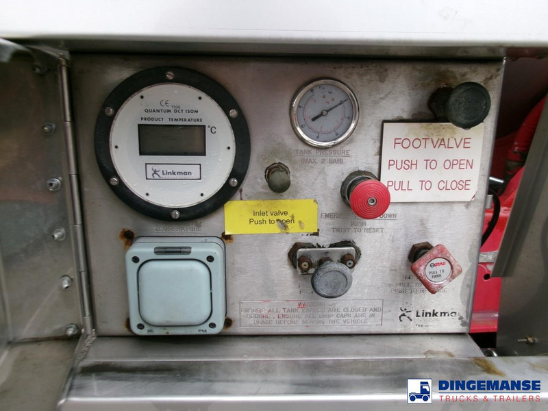 Semirremolque cisterna Crane Fruehauf Chemical tank inox 22.5 m3 / 1 comp: foto 11