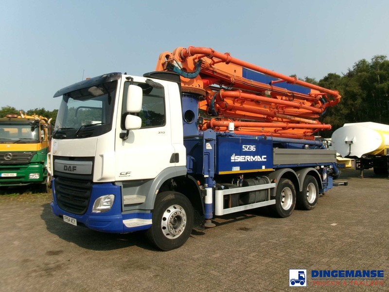 DAF CF 370 6X4 RHD Sermac 5Z36 concrete pump 36 m - Camión bomba de hormigón: foto 5 DAF CF 370 6X4 RHD Sermac 5Z36 concrete pump 36 m - Camión bomba de hormigón: foto 5