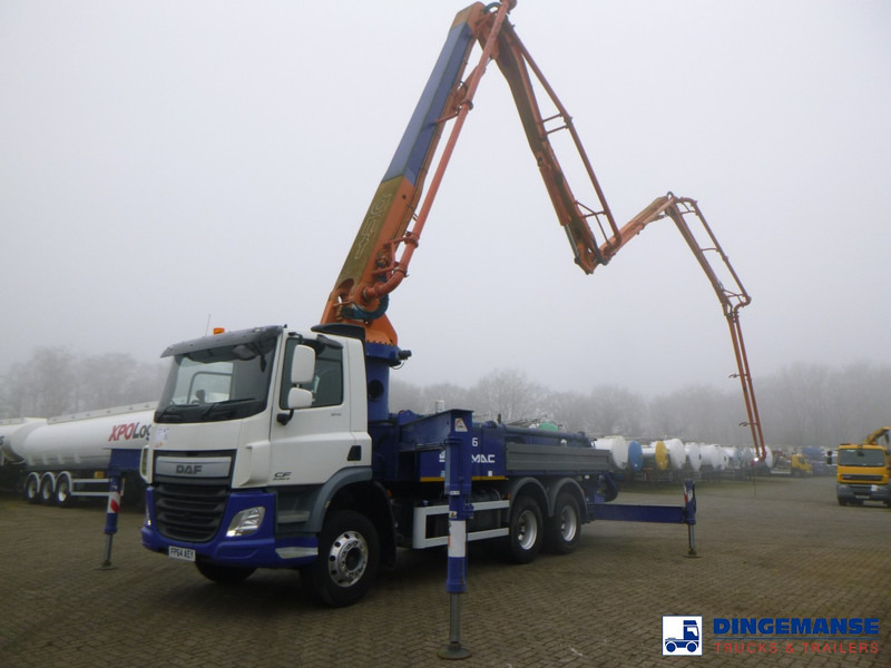 DAF CF 370 6X4 RHD Sermac 5Z36 concrete pump 36 m - Camión bomba de hormigón: foto 1 DAF CF 370 6X4 RHD Sermac 5Z36 concrete pump 36 m - Camión bomba de hormigón: foto 1