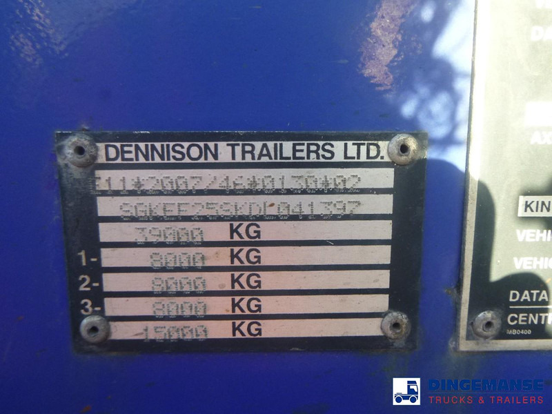 Semirremolque portacontenedore/ Intercambiable Dennison 3-axle container trailer 20-30-40-45 ft: foto 13 Semirremolque portacontenedore/ Intercambiable Dennison 3-axle container trailer 20-30-40-45 ft: foto 13