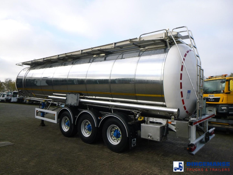 Feldbinder Chemical tank inox L4BH 37.5 m3 / 1 comp - Semirremolque cisterna: foto 3 Feldbinder Chemical tank inox L4BH 37.5 m3 / 1 comp - Semirremolque cisterna: foto 3