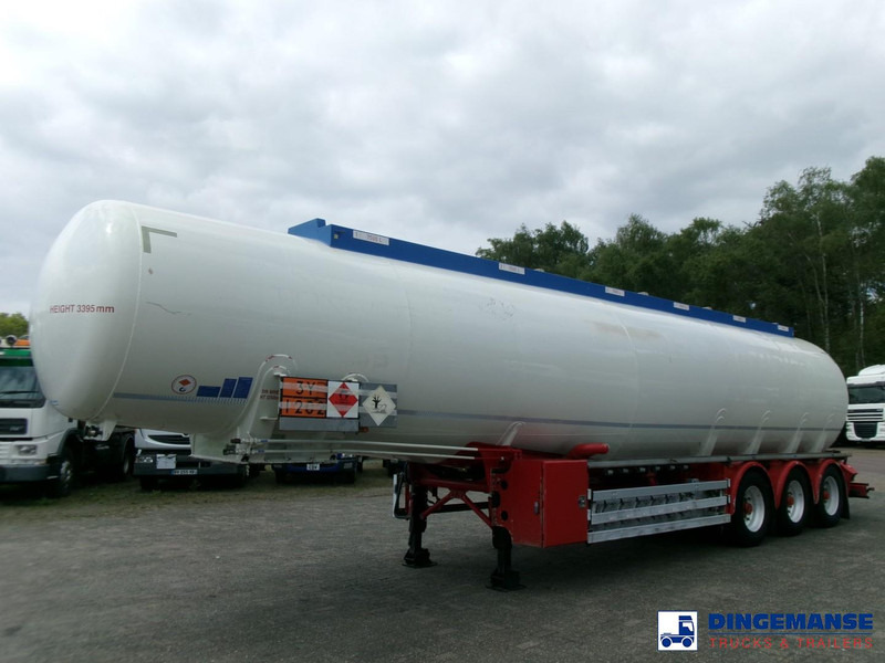 Feldbinder Fuel tank alu 44.6 m3 + pump - Semirremolque cisterna: foto 1 Feldbinder Fuel tank alu 44.6 m3 + pump - Semirremolque cisterna: foto 1