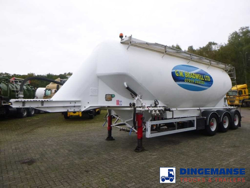 Feldbinder Powder tank alu 40 m3 / 1 comp - Semirremolque cisterna: foto 1 Feldbinder Powder tank alu 40 m3 / 1 comp - Semirremolque cisterna: foto 1