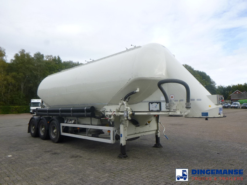 Feldbinder Powder tank alu 40 m3 / 1 comp + compressor - Semirremolque cisterna: foto 2 Feldbinder Powder tank alu 40 m3 / 1 comp + compressor - Semirremolque cisterna: foto 2