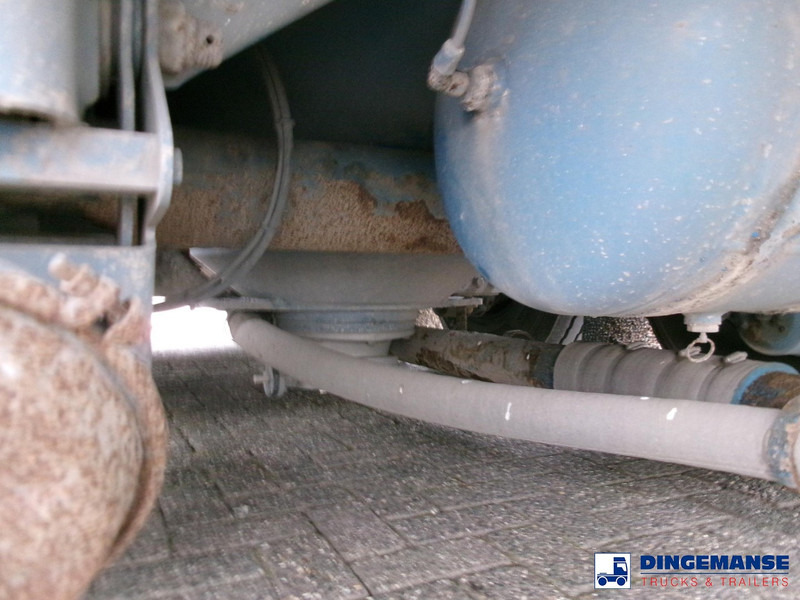 Semirremolque cisterna Feldbinder Powder tank alu 40 m3 / 1 comp + compressor: foto 9
