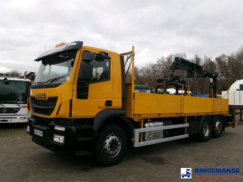 Iveco Stralis 310 6x2 Euro 6 + Atlas 105.2 crane - Camión grúa: foto 1 Iveco Stralis 310 6x2 Euro 6 + Atlas 105.2 crane - Camión grúa: foto 1