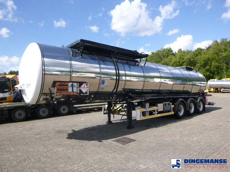 Kässbohrer Bitumen tank inox 33 m3 / 1 comp - Remolque cisterna: foto 1 Kässbohrer Bitumen tank inox 33 m3 / 1 comp - Remolque cisterna: foto 1