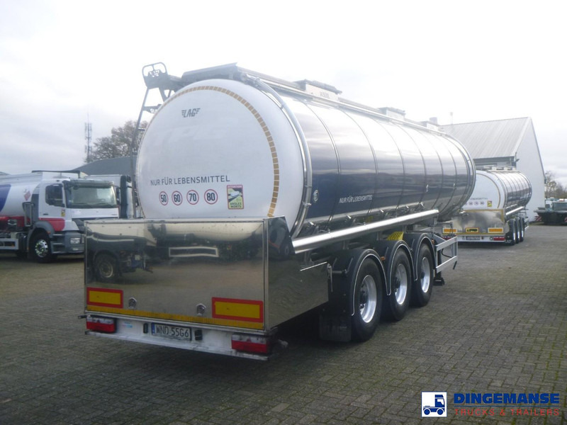 LAG Food tank inox 32 m3 / 3 comp + pump, steaming heating, webasto - Semirremolque cisterna: foto 4 LAG Food tank inox 32 m3 / 3 comp + pump, steaming heating, webasto - Semirremolque cisterna: foto 4