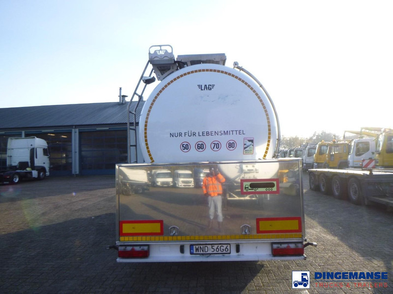 LAG Food tank inox 32 m3 / 3 comp + pump, steaming heating, webasto - Semirremolque cisterna: foto 5 LAG Food tank inox 32 m3 / 3 comp + pump, steaming heating, webasto - Semirremolque cisterna: foto 5
