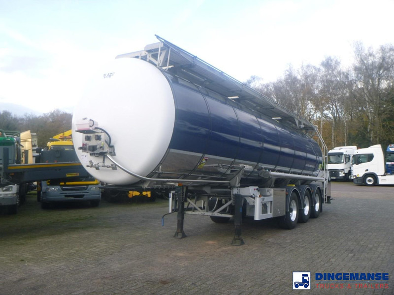 LAG Food tank inox 32 m3 / 3 comp + pump, steaming heating, webasto - Semirremolque cisterna: foto 1 LAG Food tank inox 32 m3 / 3 comp + pump, steaming heating, webasto - Semirremolque cisterna: foto 1
