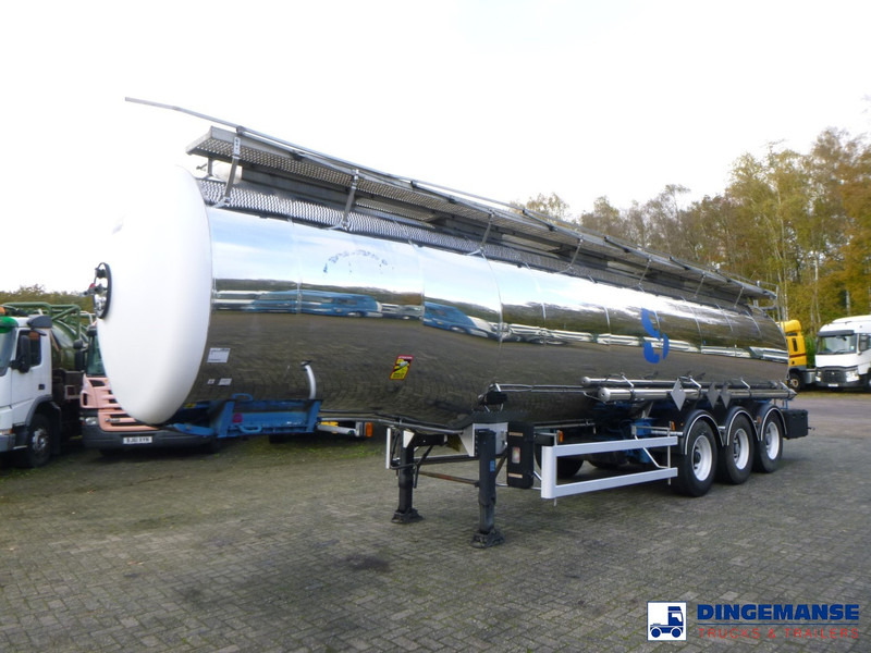 Magyar Chemical tank inox L4BH 32.8 m3 / 1 comp - Semirremolque cisterna: foto 1 Magyar Chemical tank inox L4BH 32.8 m3 / 1 comp - Semirremolque cisterna: foto 1