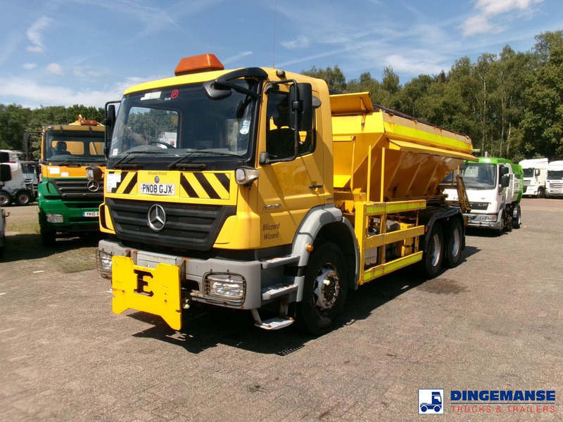 Mercedes-Benz Axor 2629 6x4 RHD gritter / salt spreader - Máquina quitanieve: foto 1 Mercedes-Benz Axor 2629 6x4 RHD gritter / salt spreader - Máquina quitanieve: foto 1