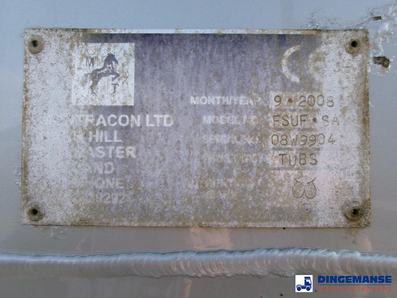 Semirremolque volquete Montracon Tipper trailer alu 50.5 m3 + tarpaulin: foto 10