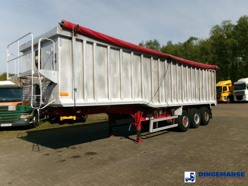 Montracon Tipper trailer alu 55 m3 + tarpaulin - Semirremolque volquete: foto 1 Montracon Tipper trailer alu 55 m3 + tarpaulin - Semirremolque volquete: foto 1