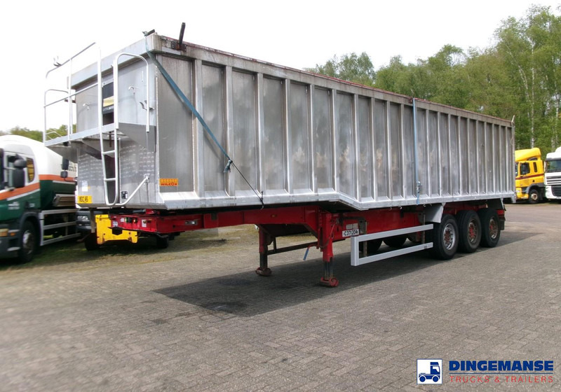 Montracon Tipper trailer alu 55 m3 + tarpaulin - Semirremolque volquete: foto 1 Montracon Tipper trailer alu 55 m3 + tarpaulin - Semirremolque volquete: foto 1