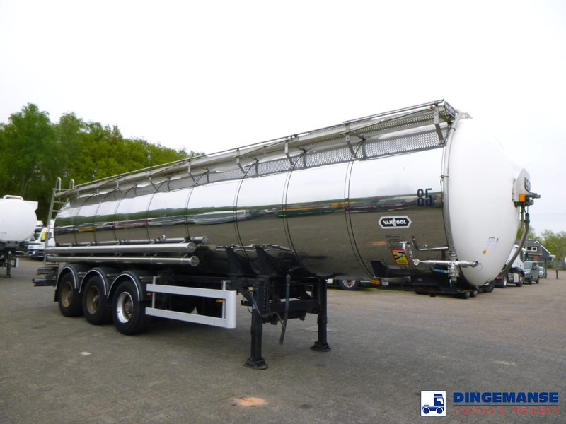 Van Hool Chemical tank inox L4BH 30 m3 / 3 comp - Semirremolque cisterna: foto 2 Van Hool Chemical tank inox L4BH 30 m3 / 3 comp - Semirremolque cisterna: foto 2