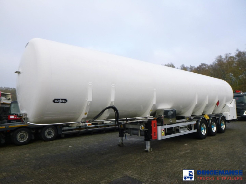 Van Hool Cryogenic tank inox 58.6 m3 / 1 comp / R10,4BN (methane/argon/nitrogen) - Semirremolque cisterna: foto 1 Van Hool Cryogenic tank inox 58.6 m3 / 1 comp / R10,4BN (methane/argon/nitrogen) - Semirremolque cisterna: foto 1