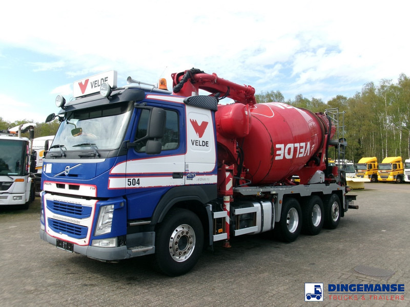 Volvo FM 420 8X4 Cifa MK25H concrete pump 25 m / mixer 7 m3 - Camión hormigonera: foto 5 Volvo FM 420 8X4 Cifa MK25H concrete pump 25 m / mixer 7 m3 - Camión hormigonera: foto 5