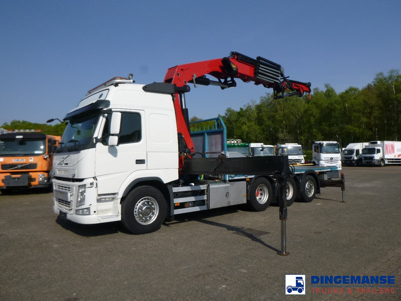 Volvo FM 500 8x4 + HMF 5020 K6 + Jib FJ1000 K5 - Camión grúa: foto 5 Volvo FM 500 8x4 + HMF 5020 K6 + Jib FJ1000 K5 - Camión grúa: foto 5