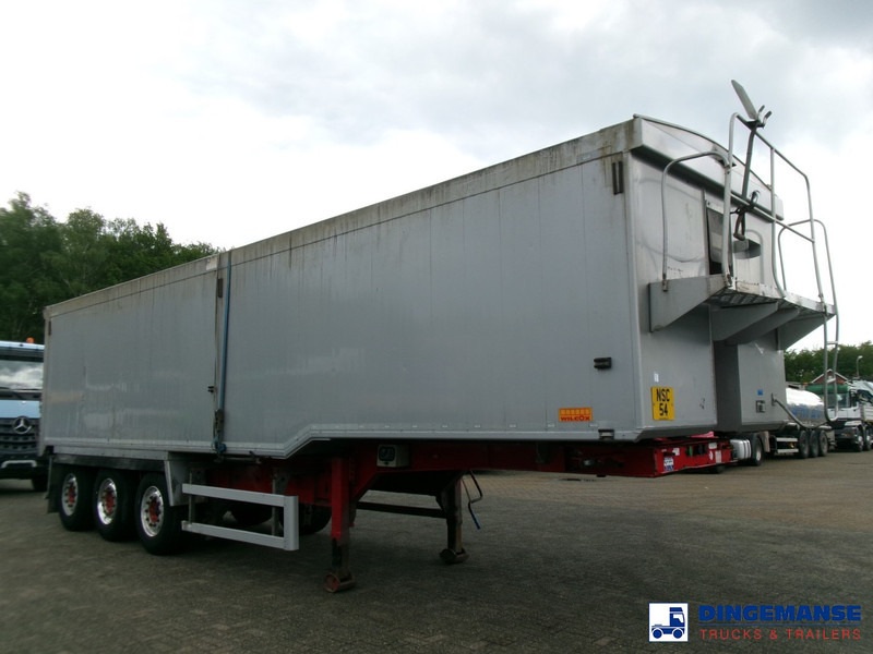 WILCOX Tipper trailer alu 52 m3 + tarpaulin - Semirremolque volquete: foto 2 WILCOX Tipper trailer alu 52 m3 + tarpaulin - Semirremolque volquete: foto 2