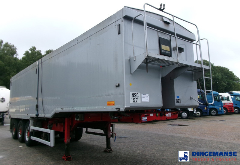 WILCOX Tipper trailer alu 55 m3 + tarpaulin - Semirremolque volquete: foto 2 WILCOX Tipper trailer alu 55 m3 + tarpaulin - Semirremolque volquete: foto 2