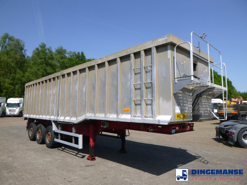 WILCOX Tipper trailer alu 55 m3 + tarpaulin - Semirremolque volquete: foto 2 WILCOX Tipper trailer alu 55 m3 + tarpaulin - Semirremolque volquete: foto 2