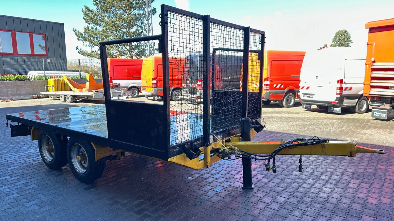 Blomenröhr 2-Achs Plattform SDAH 8,5T - Remolque plataforma/ Caja abierta: foto 3 Blomenröhr 2-Achs Plattform SDAH 8,5T - Remolque plataforma/ Caja abierta: foto 3