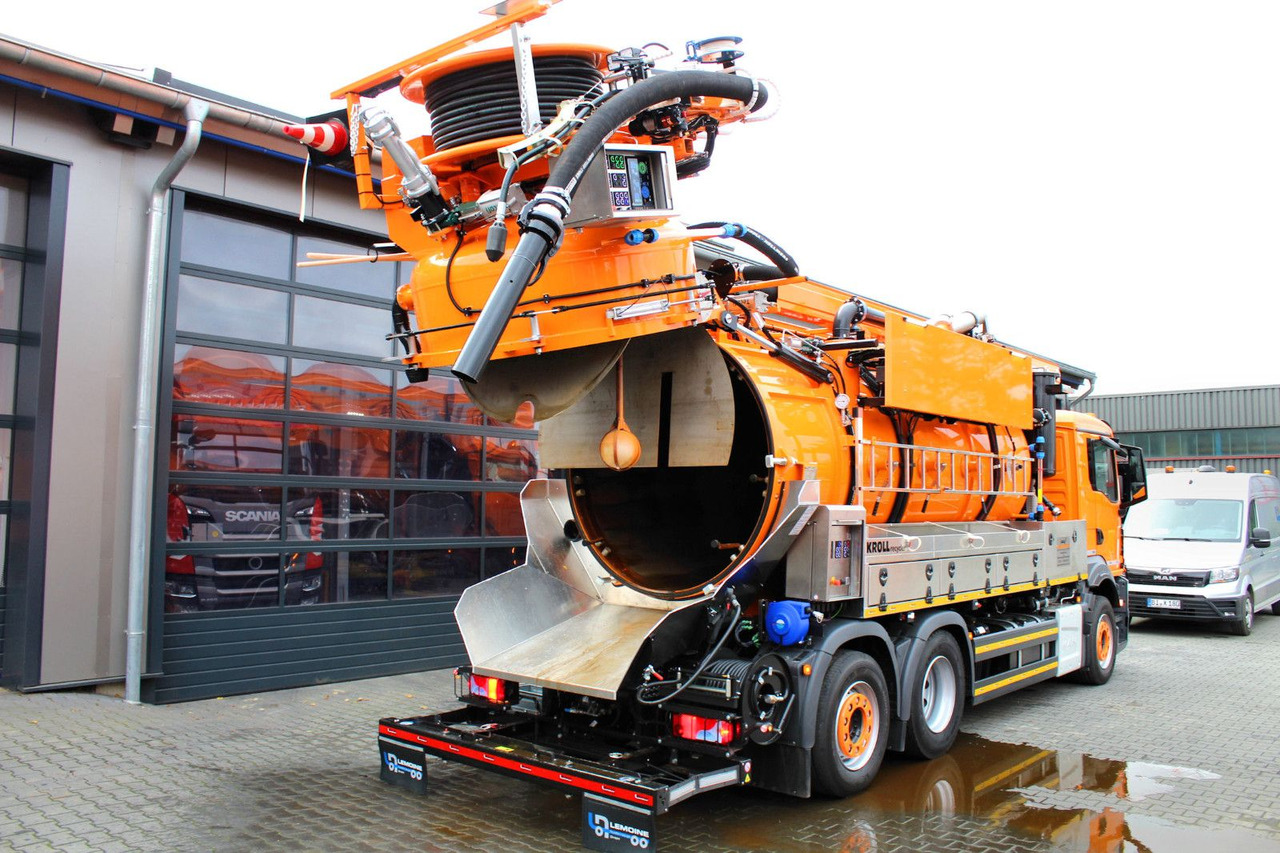 Limpieza de alcantarillado MAN TGS 26.480 6x2 Kroll 13m³ WRG Wasserrückgewinner: foto 12