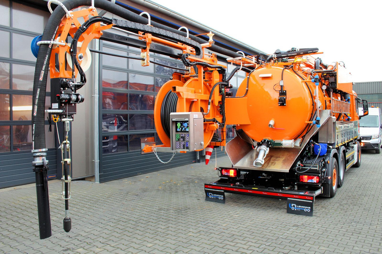 Limpieza de alcantarillado MAN TGS 26.480 6x2 Kroll 13m³ WRG Wasserrückgewinner: foto 8