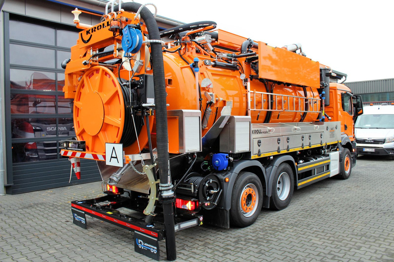 MAN TGS 26.480 6x2 Kroll 13m³ WRG Wasserrückgewinner - Limpieza de alcantarillado: foto 5 MAN TGS 26.480 6x2 Kroll 13m³ WRG Wasserrückgewinner - Limpieza de alcantarillado: foto 5