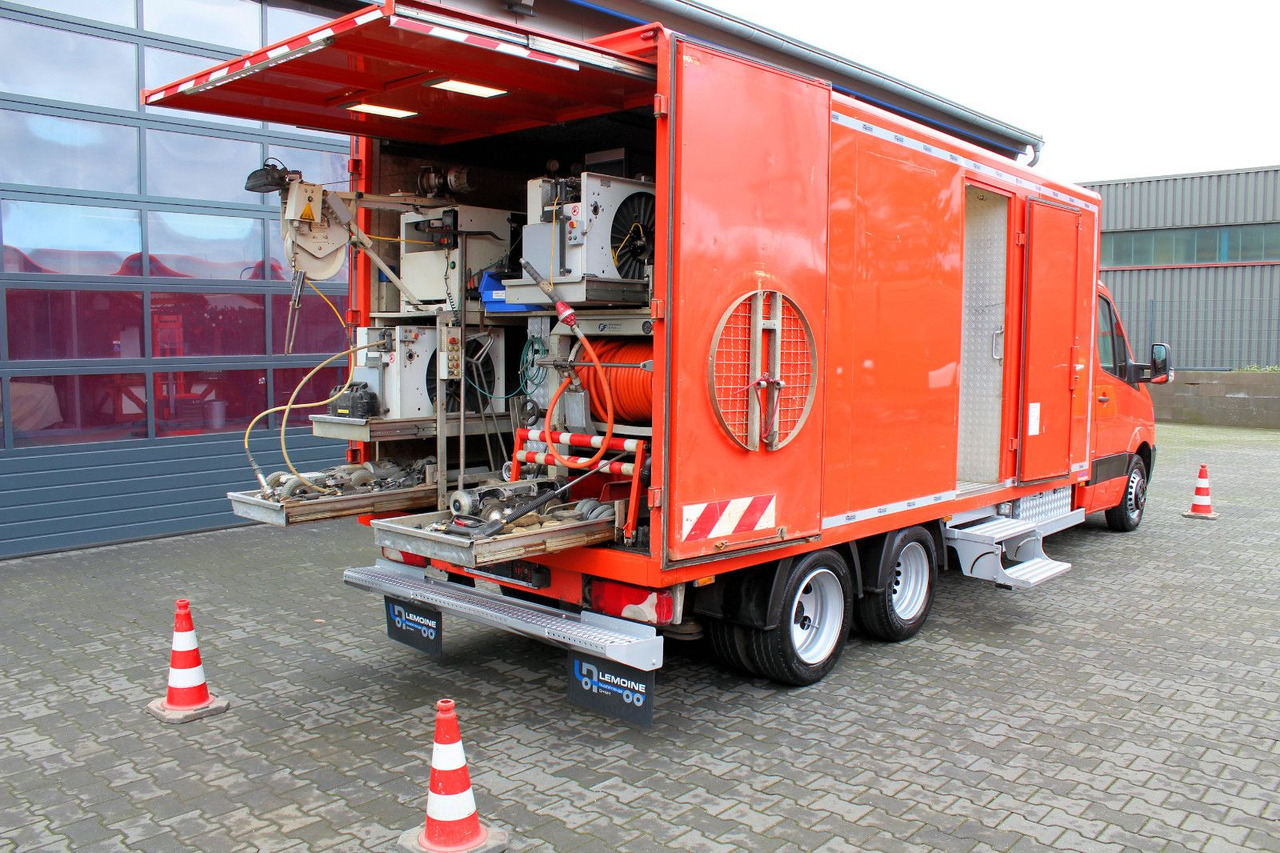 Mercedes-Benz Sprinter 719 V6 CDI 2m³HD-Spül+IBAK TV-Kanal 3D - Limpieza de alcantarillado: foto 1 Mercedes-Benz Sprinter 719 V6 CDI 2m³HD-Spül+IBAK TV-Kanal 3D - Limpieza de alcantarillado: foto 1