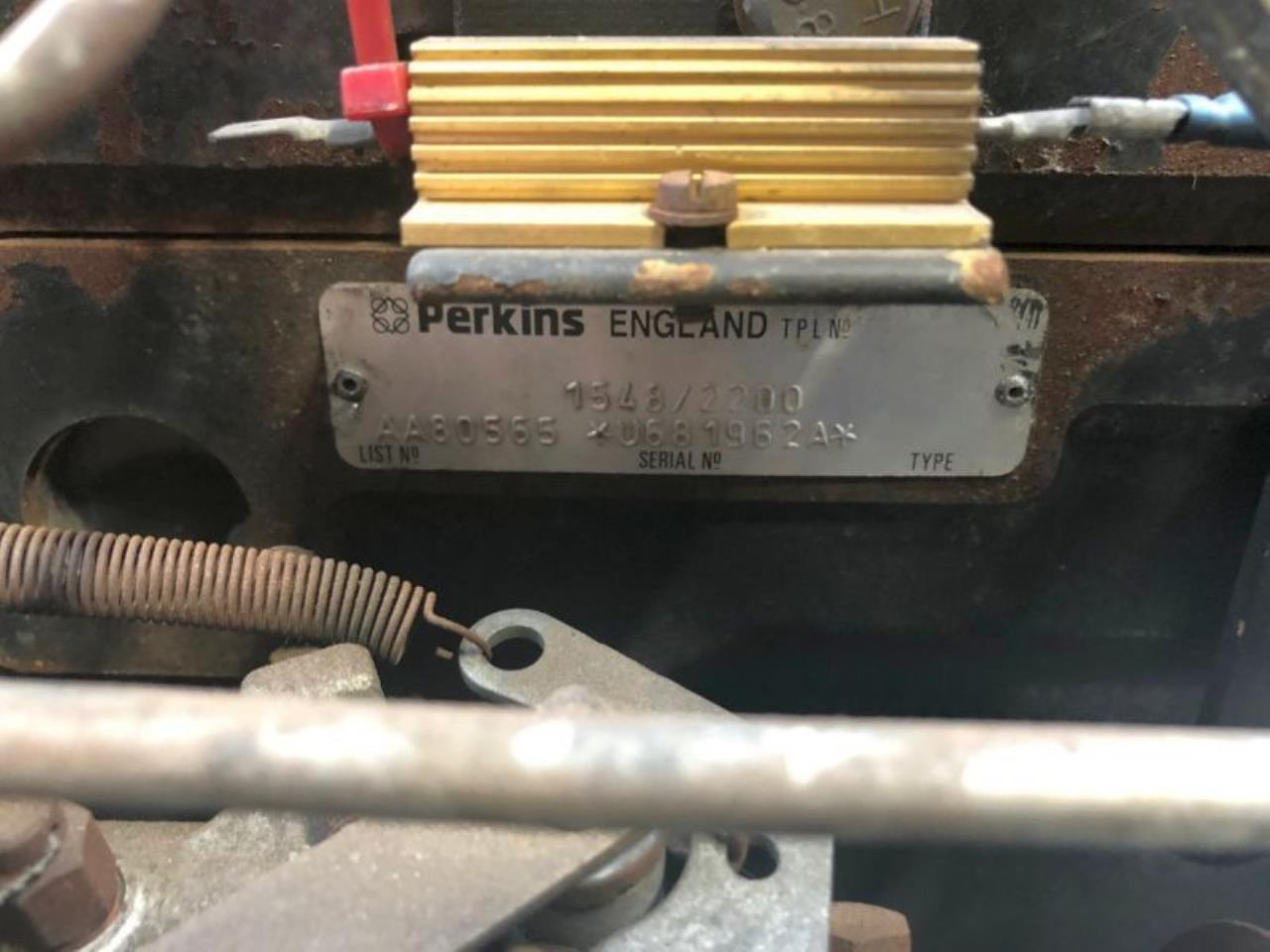 Perkins 1104T - Motor: foto 3 Perkins 1104T - Motor: foto 3
