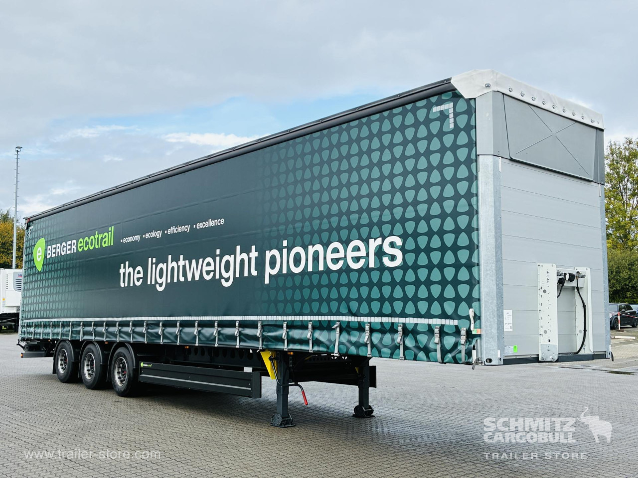 BERGER Auflieger Curtainsider Mega - Semirremolque lona: foto 1 BERGER Auflieger Curtainsider Mega - Semirremolque lona: foto 1