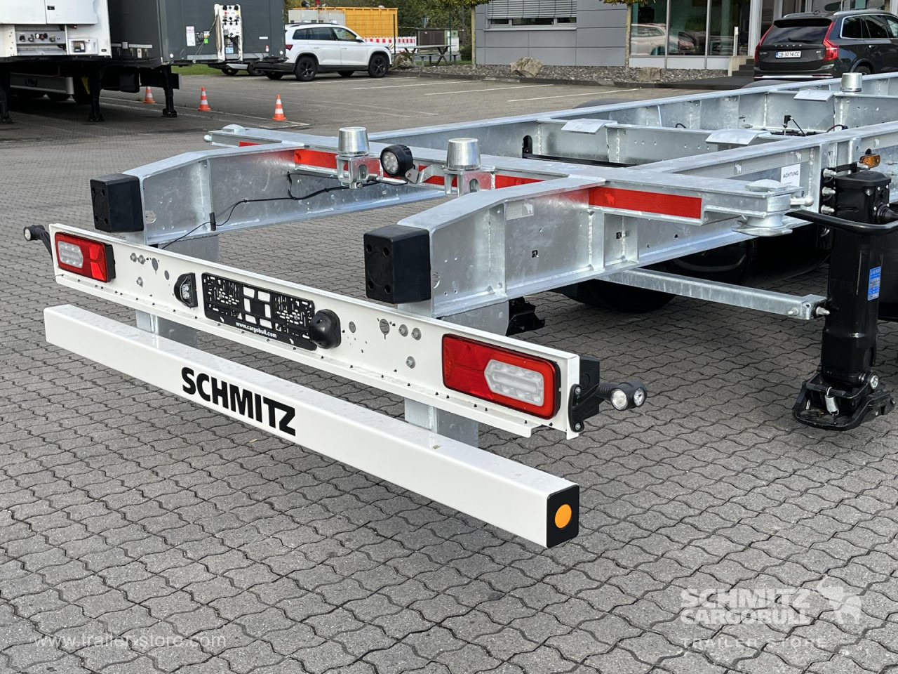 SCHMITZ Zentralachsanhänger Wechselfahrgestell - Remolque portacontenedore/ Intercambiable: foto 3 SCHMITZ Zentralachsanhänger Wechselfahrgestell - Remolque portacontenedore/ Intercambiable: foto 3