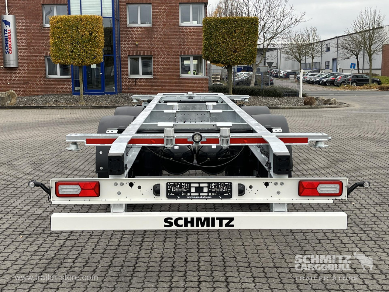 SCHMITZ Zentralachsanhänger Wechselfahrgestell Standard - Remolque portacontenedore/ Intercambiable: foto 4 SCHMITZ Zentralachsanhänger Wechselfahrgestell Standard - Remolque portacontenedore/ Intercambiable: foto 4