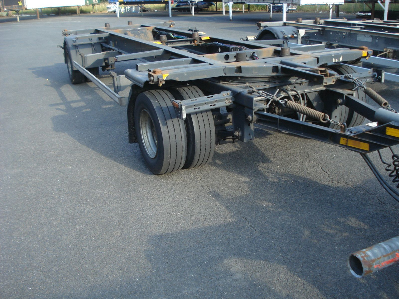 Krone AZ 18 A Jumbo BDF für C 7820 C 7450 WB - Remolque portacontenedore/ Intercambiable: foto 1 Krone AZ 18 A Jumbo BDF für C 7820 C 7450 WB - Remolque portacontenedore/ Intercambiable: foto 1